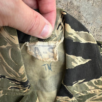 1960’s Modified Okinawa Tiger Stripe Shirt A-S