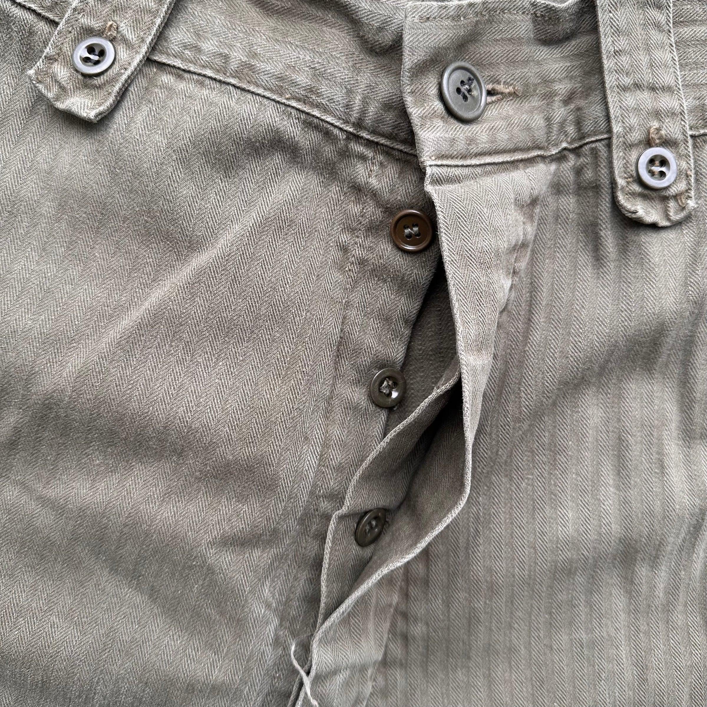 1970’s Dutch Army HBT Field Pants 32” - 34” x 30”
