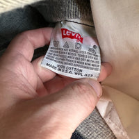 1990’s Deadstock MiUSA Levi’s 501 Shrink to Fit Denim Jeans Tagged 31” x 36”