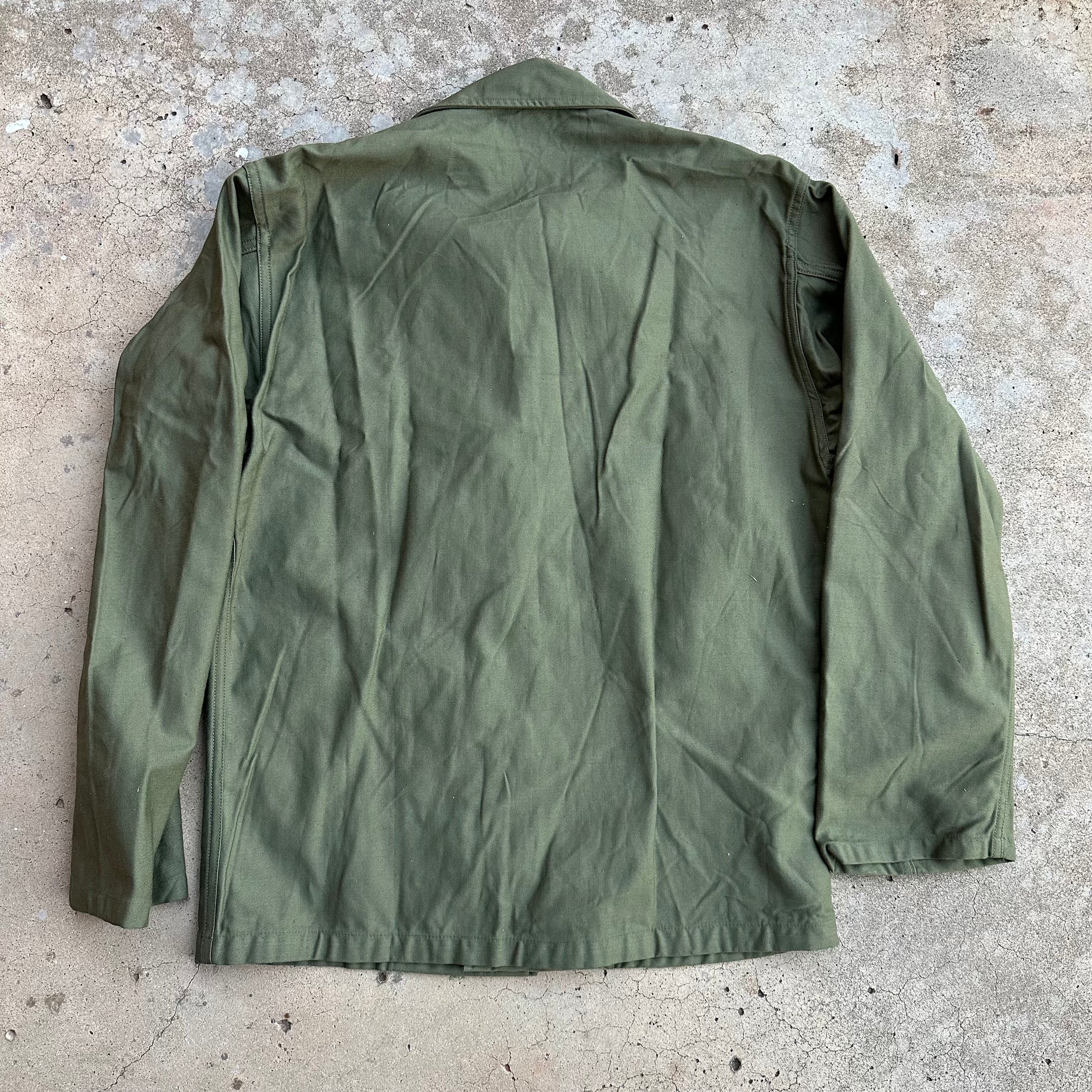 1950’s Deadstock First Pattern OG-107 Fatigue Shirt Small