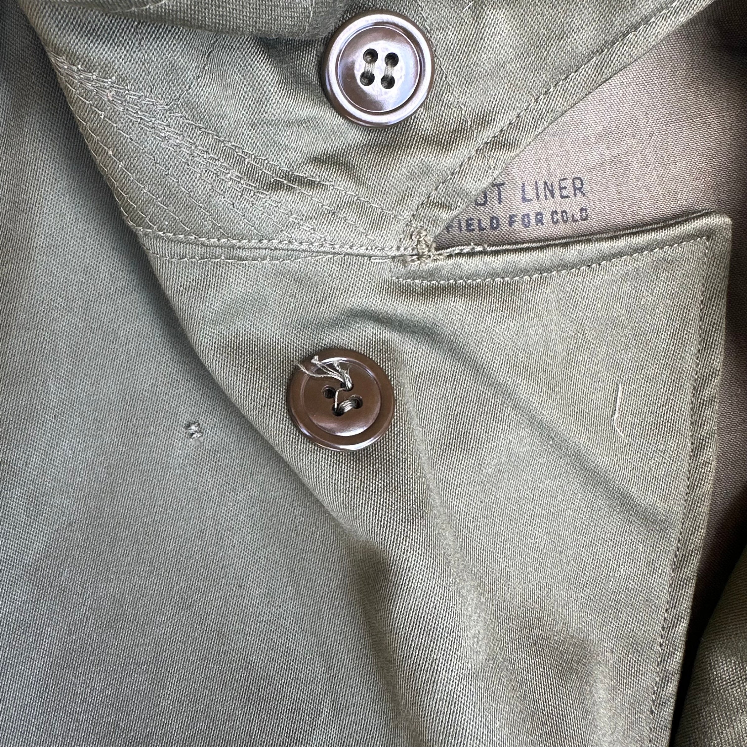 1950’s Deadstock US Military M-1950 Field Jacket Small Regular