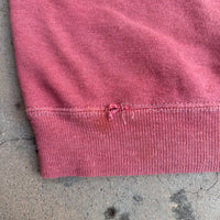 1950’s/60’s Faded Red Raglan Crewneck Sweatshirt 21” Chest
