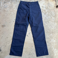 1970’s USN Dark Blue Utility Trousers 31” Waist
