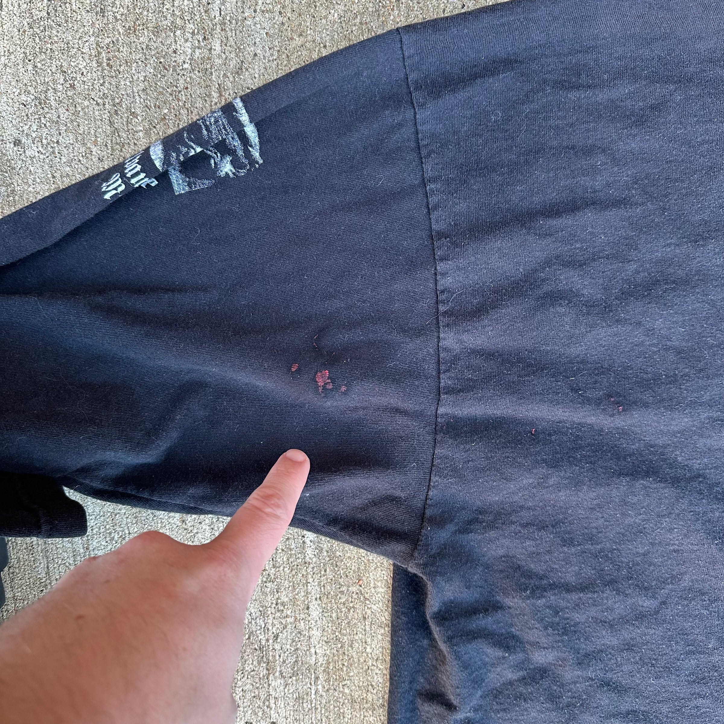 1998 Carpathian Forest “Black Shining Leather” Album Longsleeve T-Shirt XL