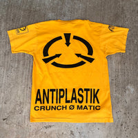 1990 Crunch-Ø-Matic Caution/Antiplastik 12” Promo T-Shirt XL