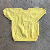 1960’s First Mate Flock Print S/S Sweatshirt Medium