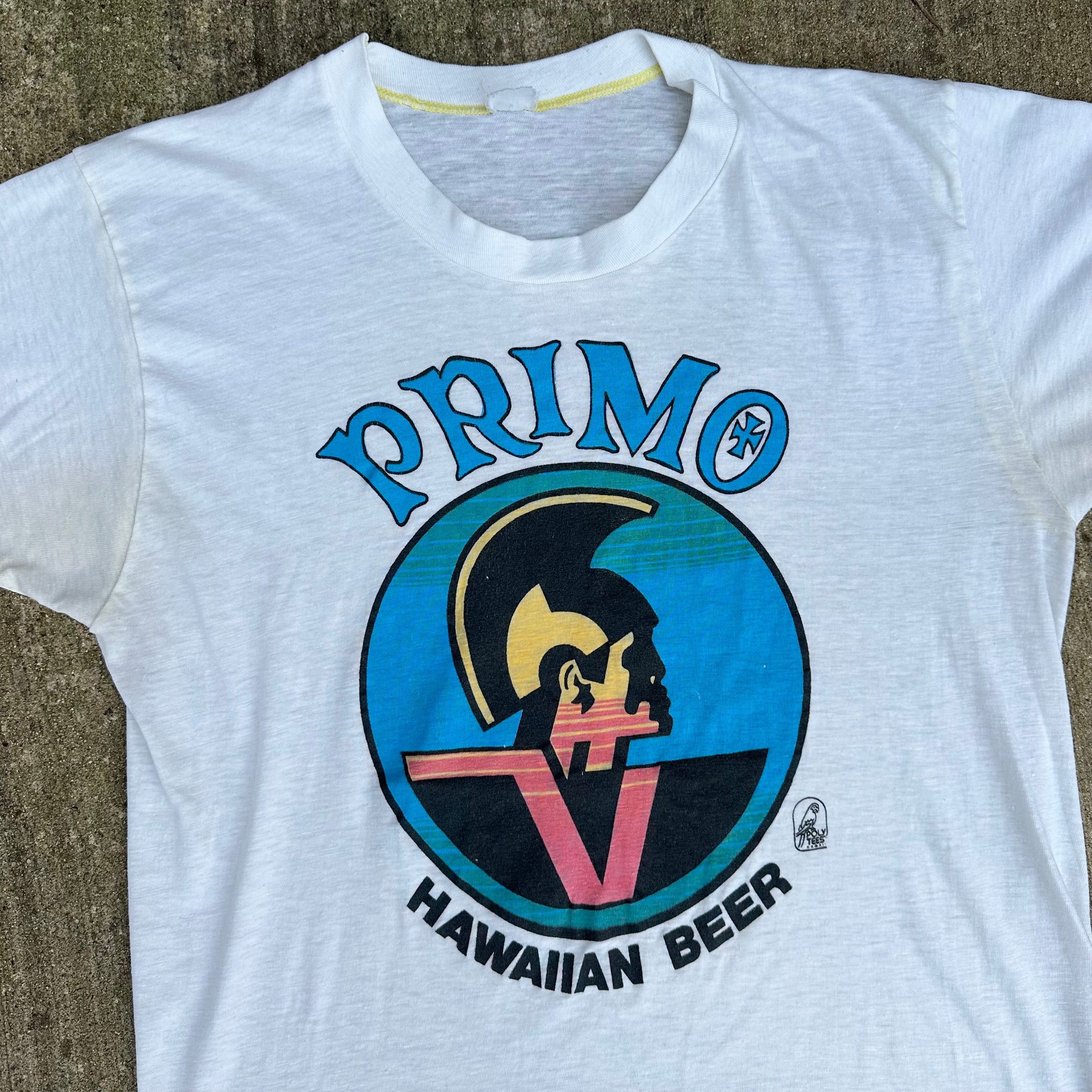 1970’s/80’s Primo Hawaiian Beer Paper Thin T-Shirt Medium