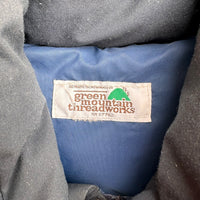 1970’s/80’s Green Mountain Threadworks Down Puffer Vest 23” Chest