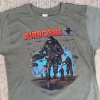 1980’s Just Brass Airborne T-Shirt Medium