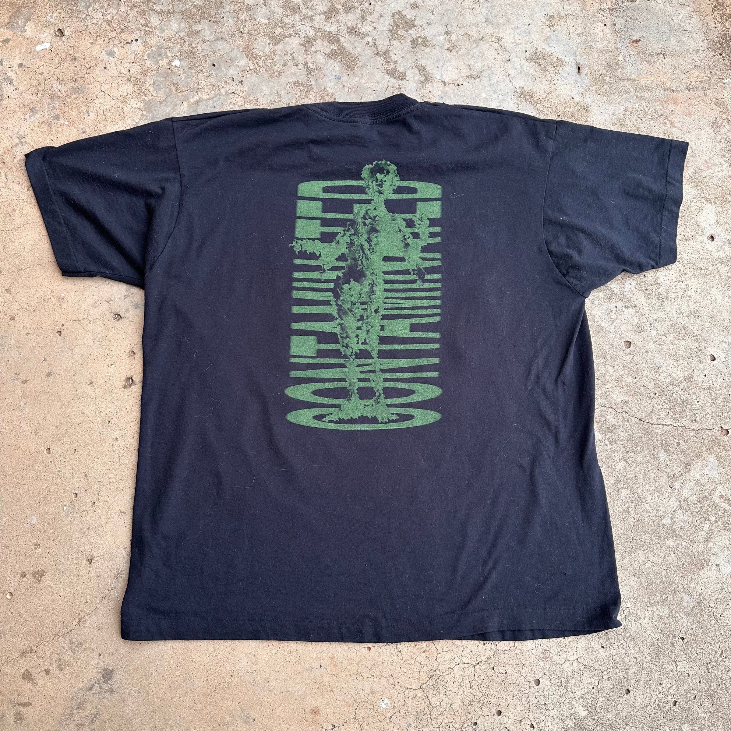 1992 Coil “Stolen and Contaminated Songs” Album T-Shirt XL