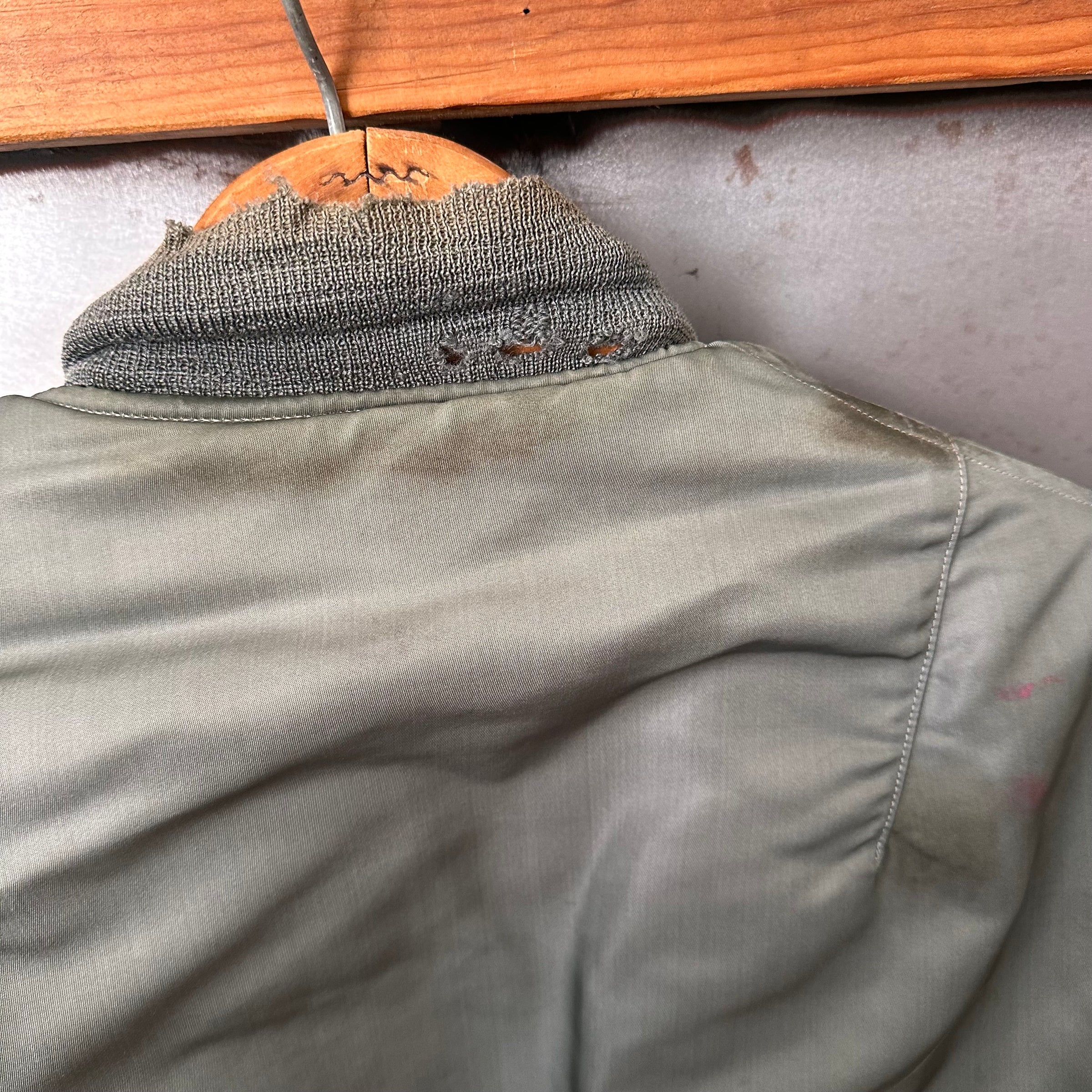 Early 1960’s Reversible MA-1 Flight Jacket 25” Chest