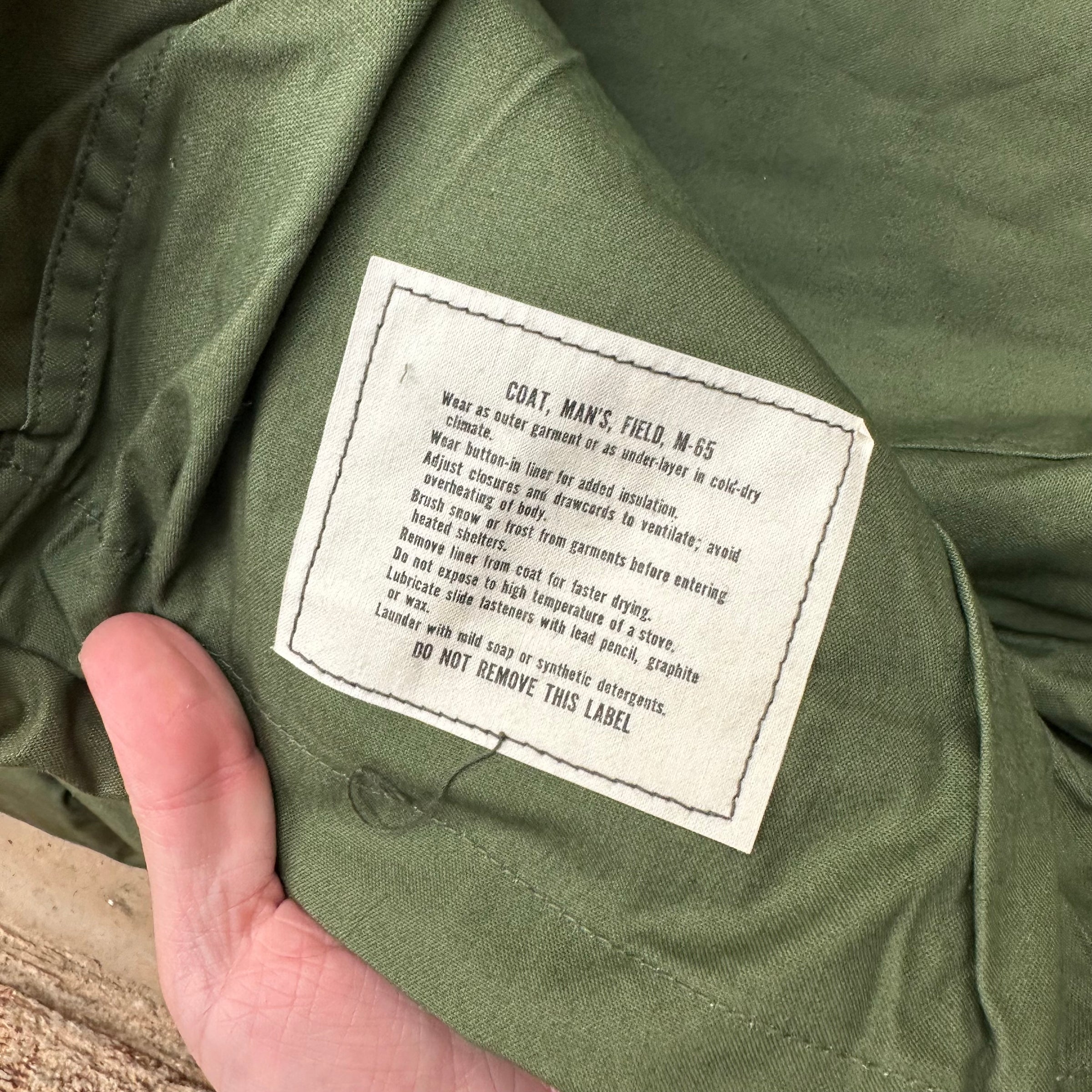 1960’s Deadstock M-65 Field Jacket XL