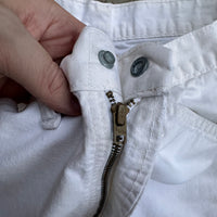 1960’s/70’s Lee White Carpenter Pants 28” x 28”