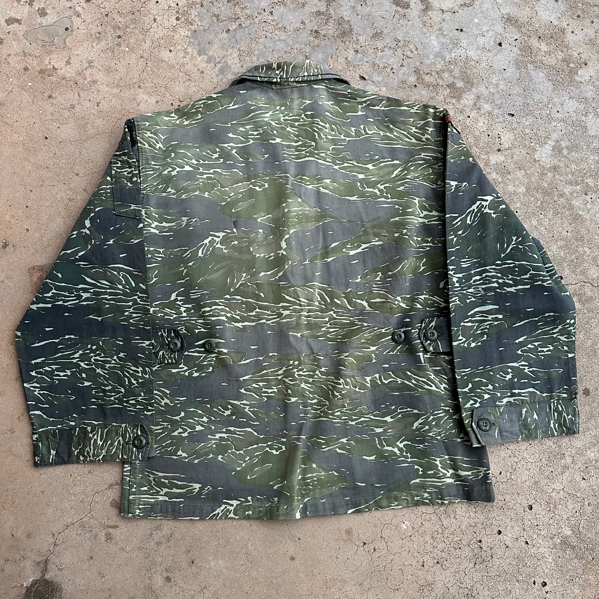1970’s Post War Thai Tiger Stripe Camo Jacket