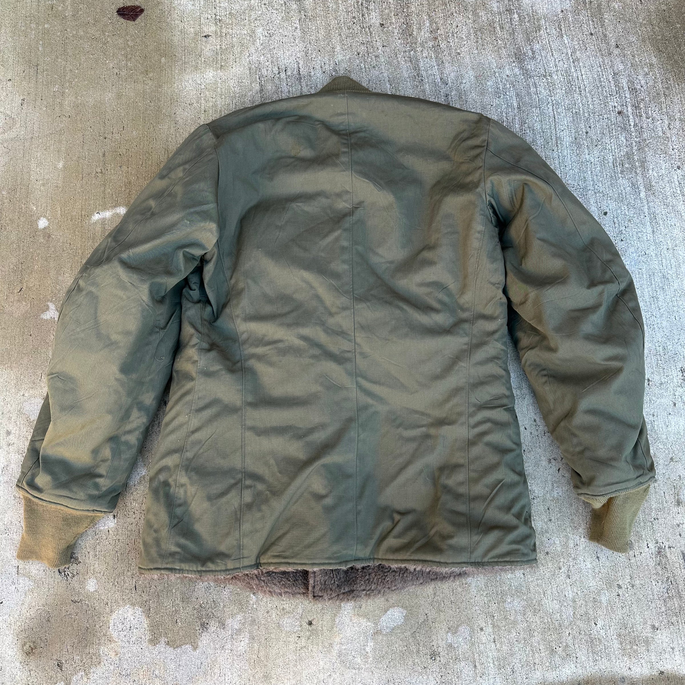 1940’s WWII M-43 Pile Liner Jacket 38L