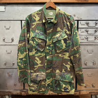 1960’s Deadstock/Mint Brown Dom ERDL Camo Jungle Jacket Medium Long