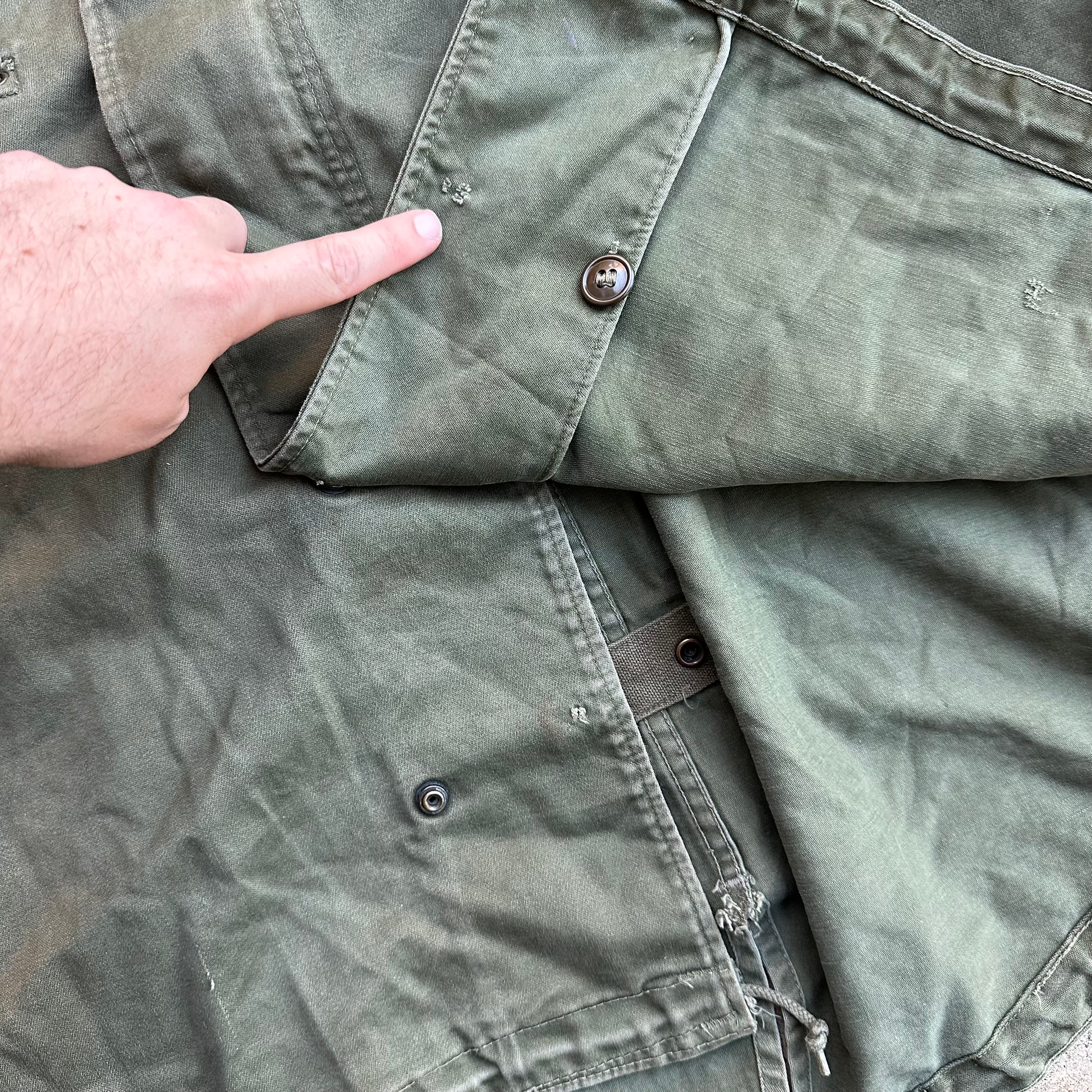 1950’s M-51 Fishtail Parka Shell Medium