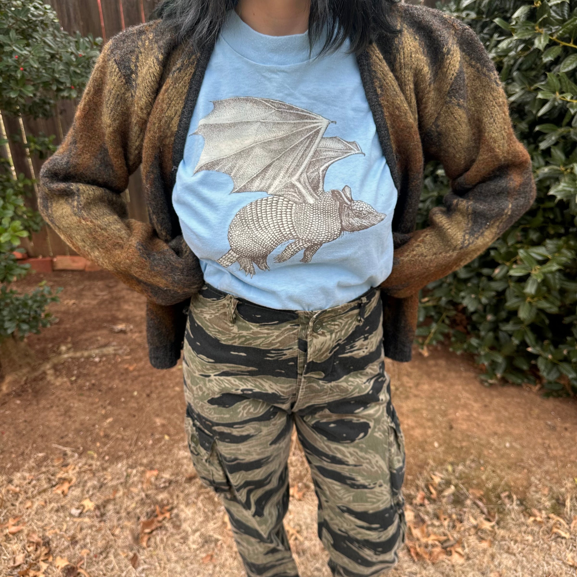 1980’s The Flying Armadillo T-Shirt Medium