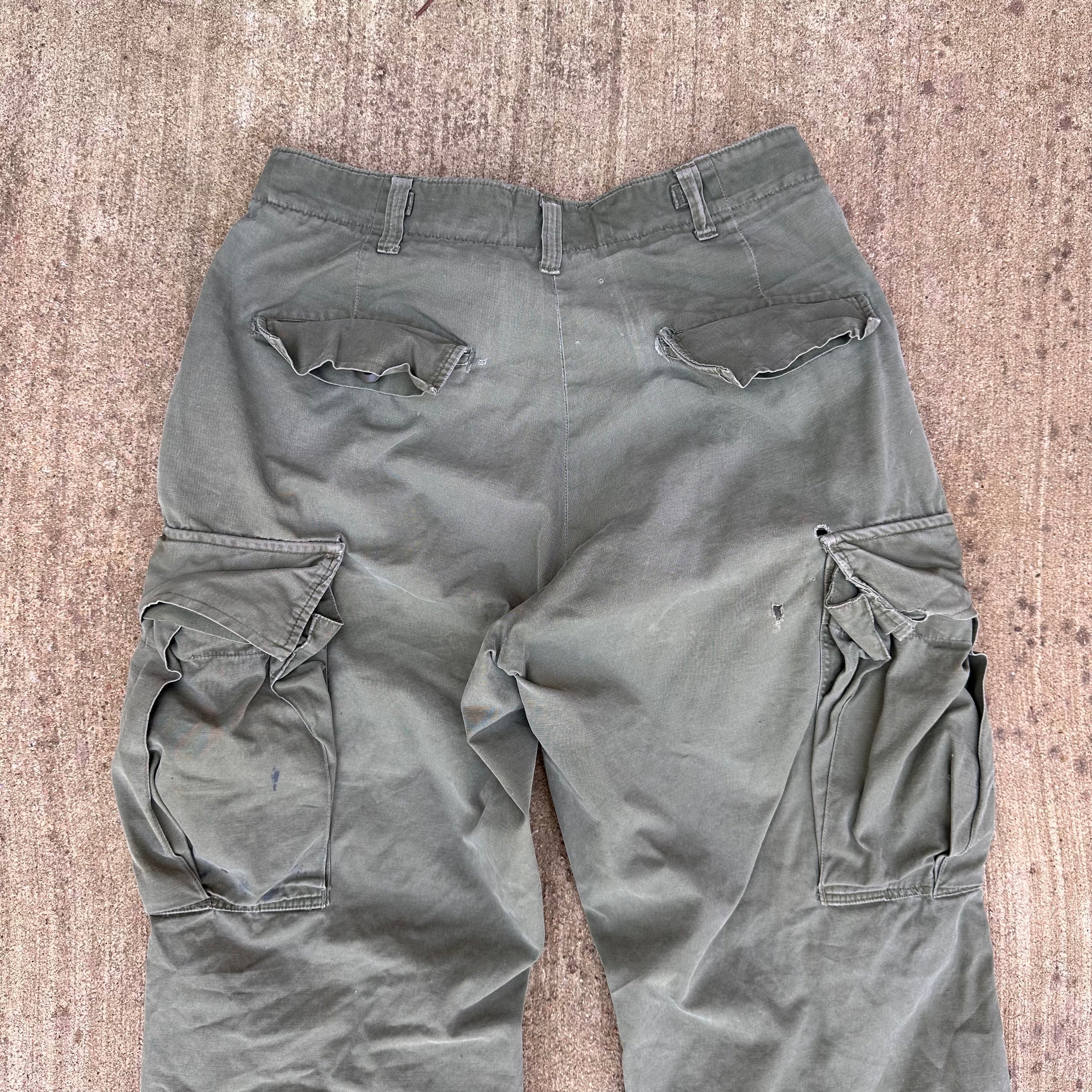 1960’s Vietnam War Poplin Jungle Pants Small Short
