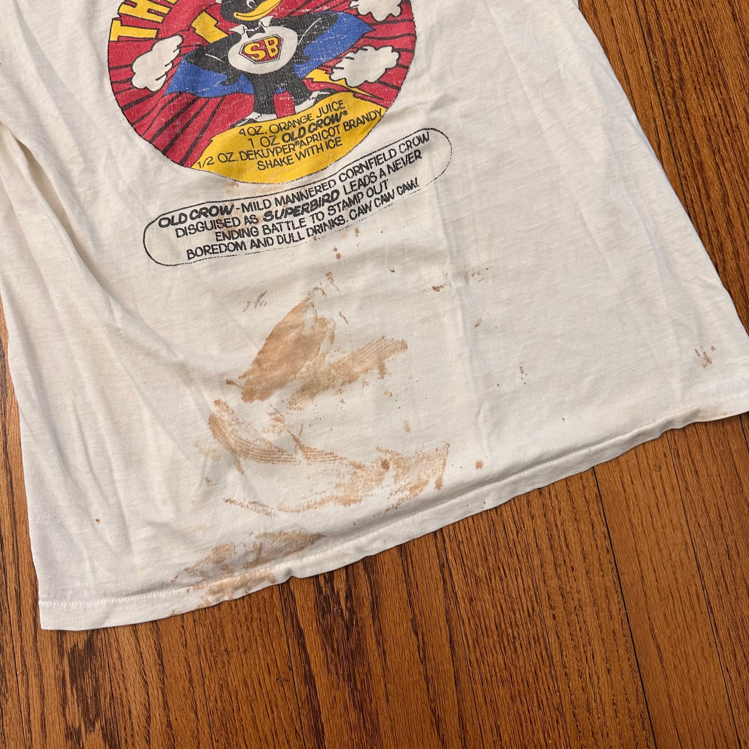 1960’s Superbird Old Crow Cocktail T-Shirt Medium