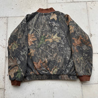 1990’s Field Staff Mossy Oak Camo Bomber Jacket XXL