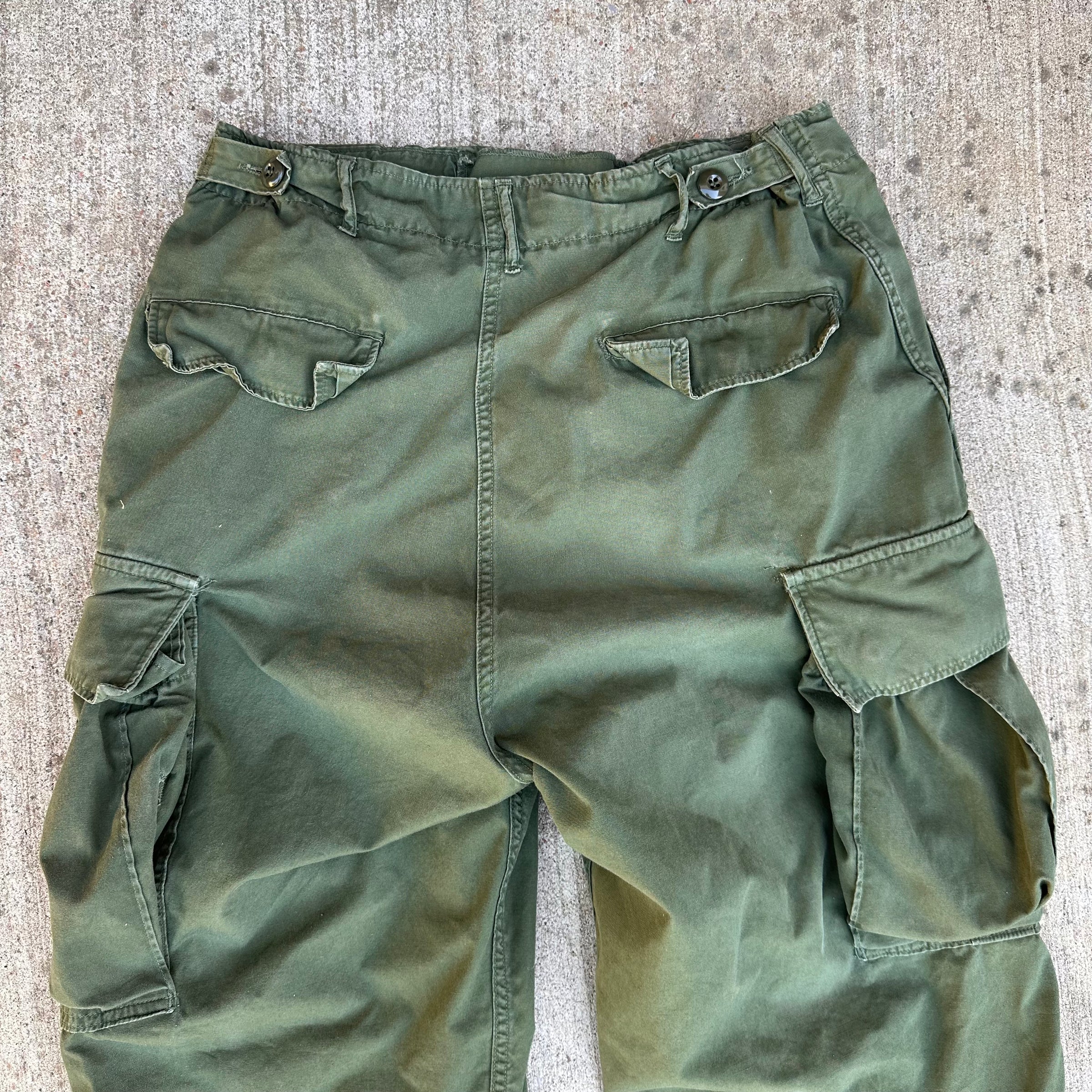 1960’s US Military 2nd Pattern Jungle Fatigue Pants Medium Regular