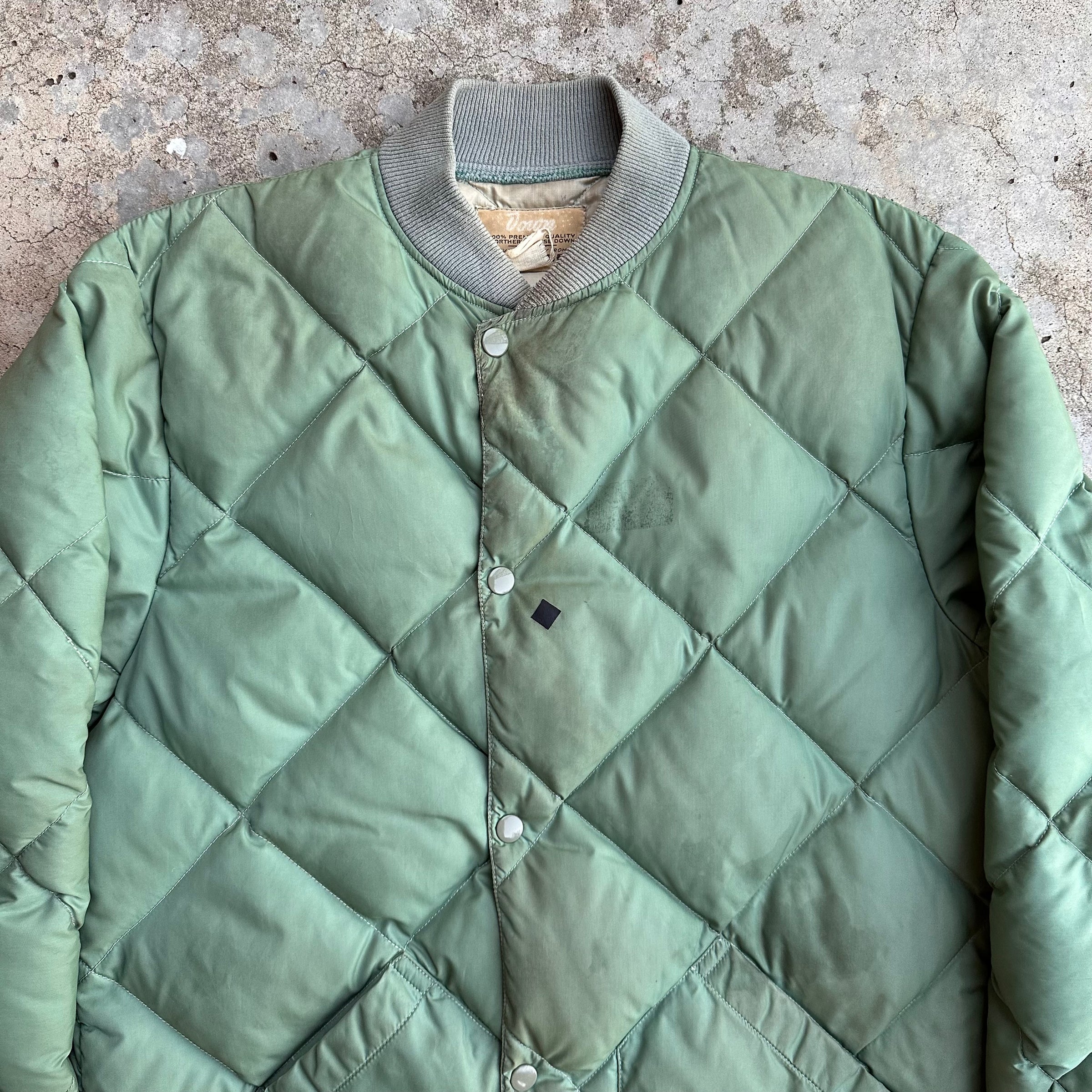 1950’s Eddie Bauer Down Puffer Skyliner Jacket Medium