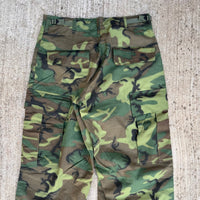 1960’s Deadstock Lime Green ERDL Jungle Pants Small Long