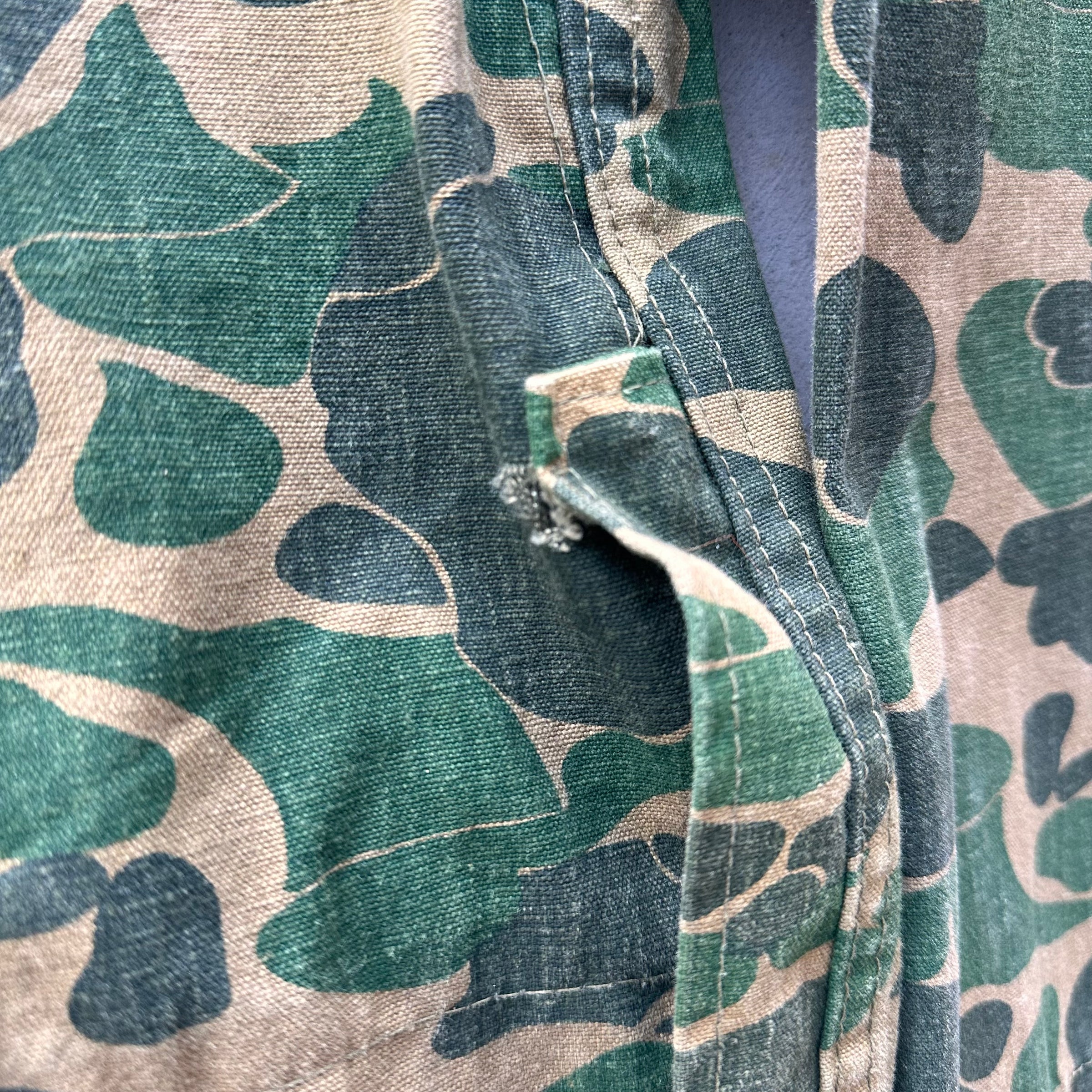 1960’s Bullseye Bill Duck Hunter Camo Hunting Jacket Medium
