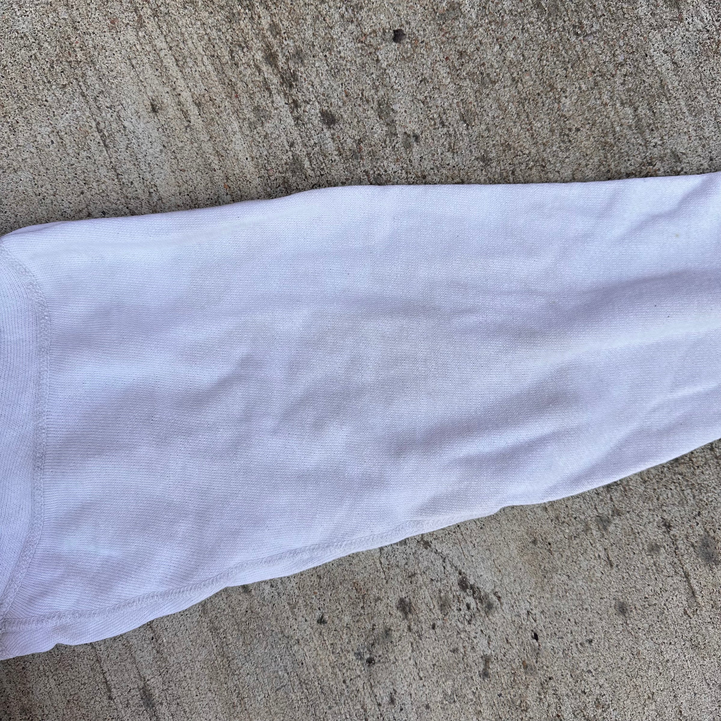 1950’s Two-Tone Single V Crewneck Sweatshirt 27” Chest