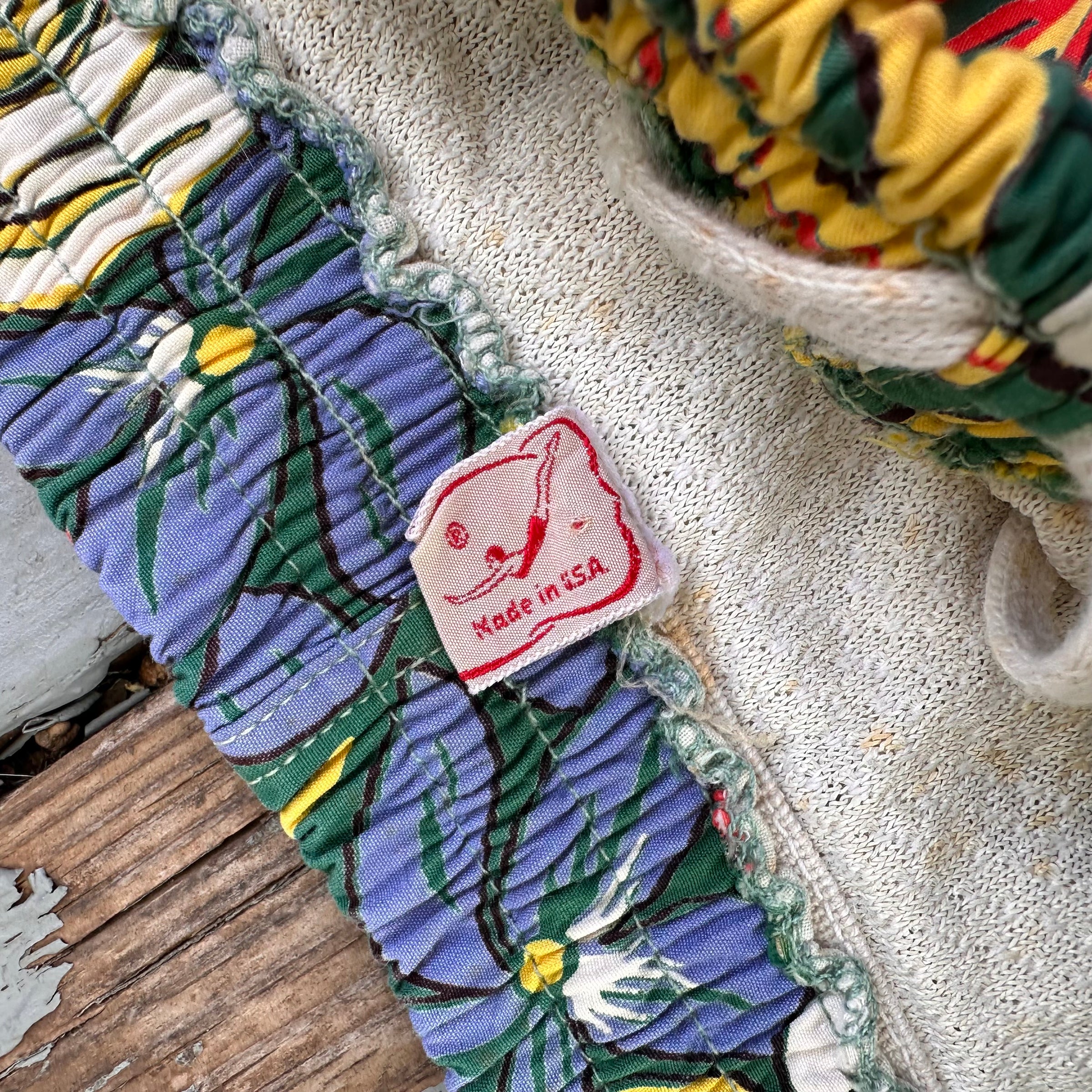 1950’s Jantzen Floral Swim Shorts Size 34