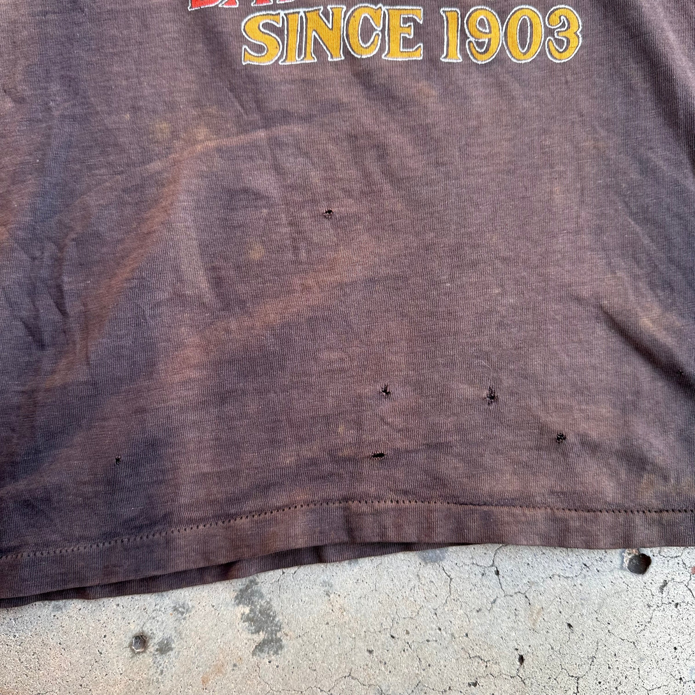1980’s Harley Davidson “Hog Power” T-Shirt Tagged Medium