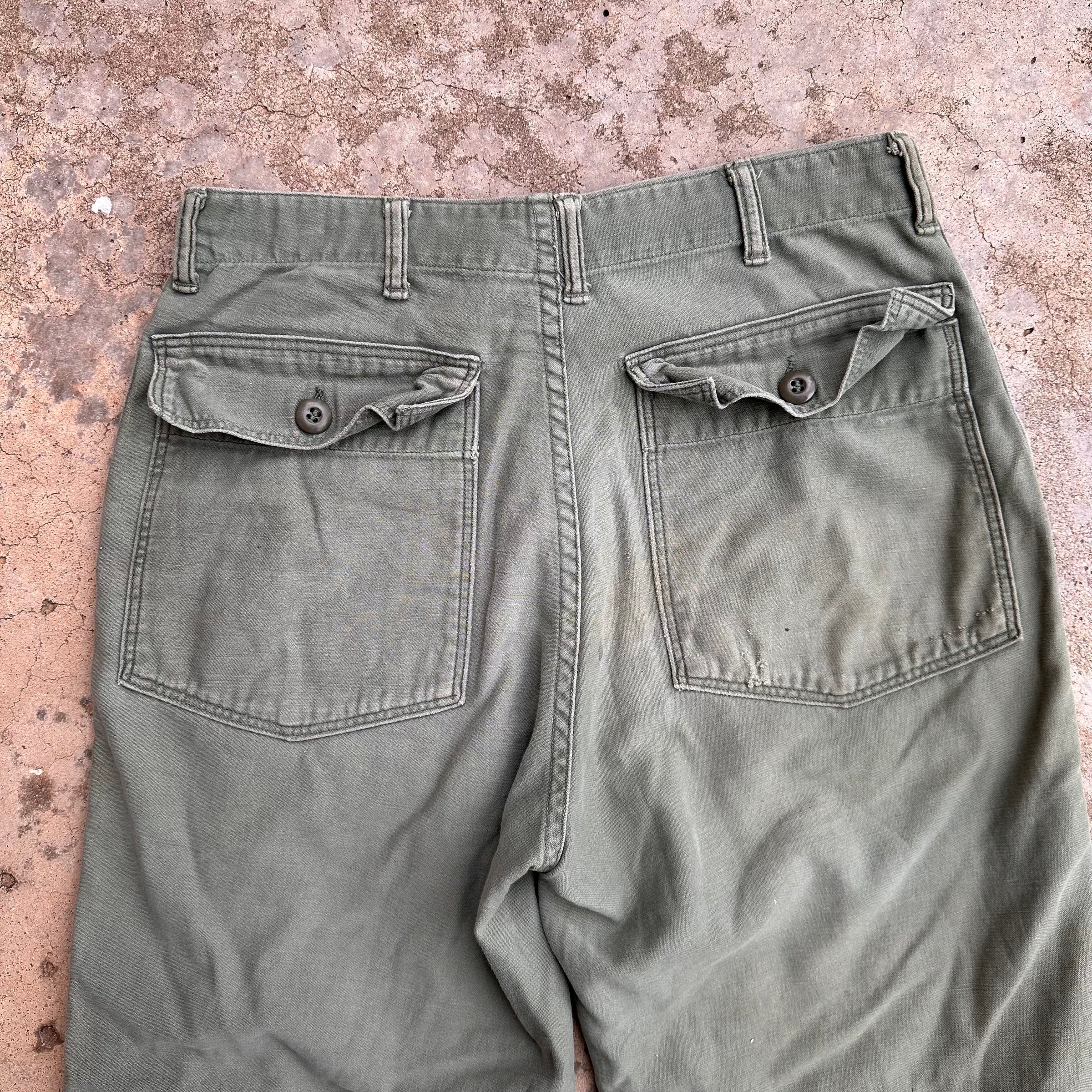 1960’s OG-107 Fatigue Pants 32” Waist