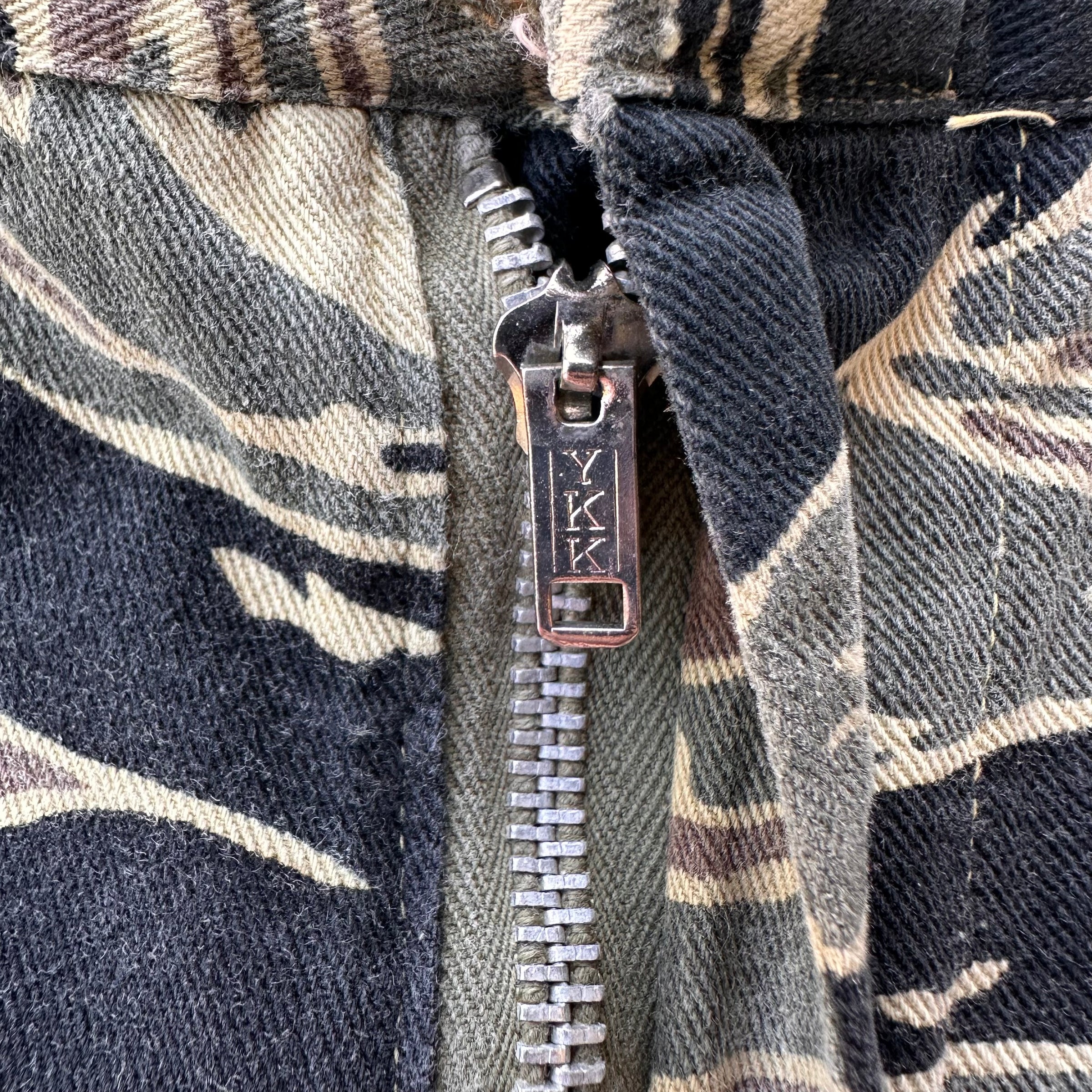 1960’s Vietnam War Japanese Made Tiger Stripe Shorts 30” Waist