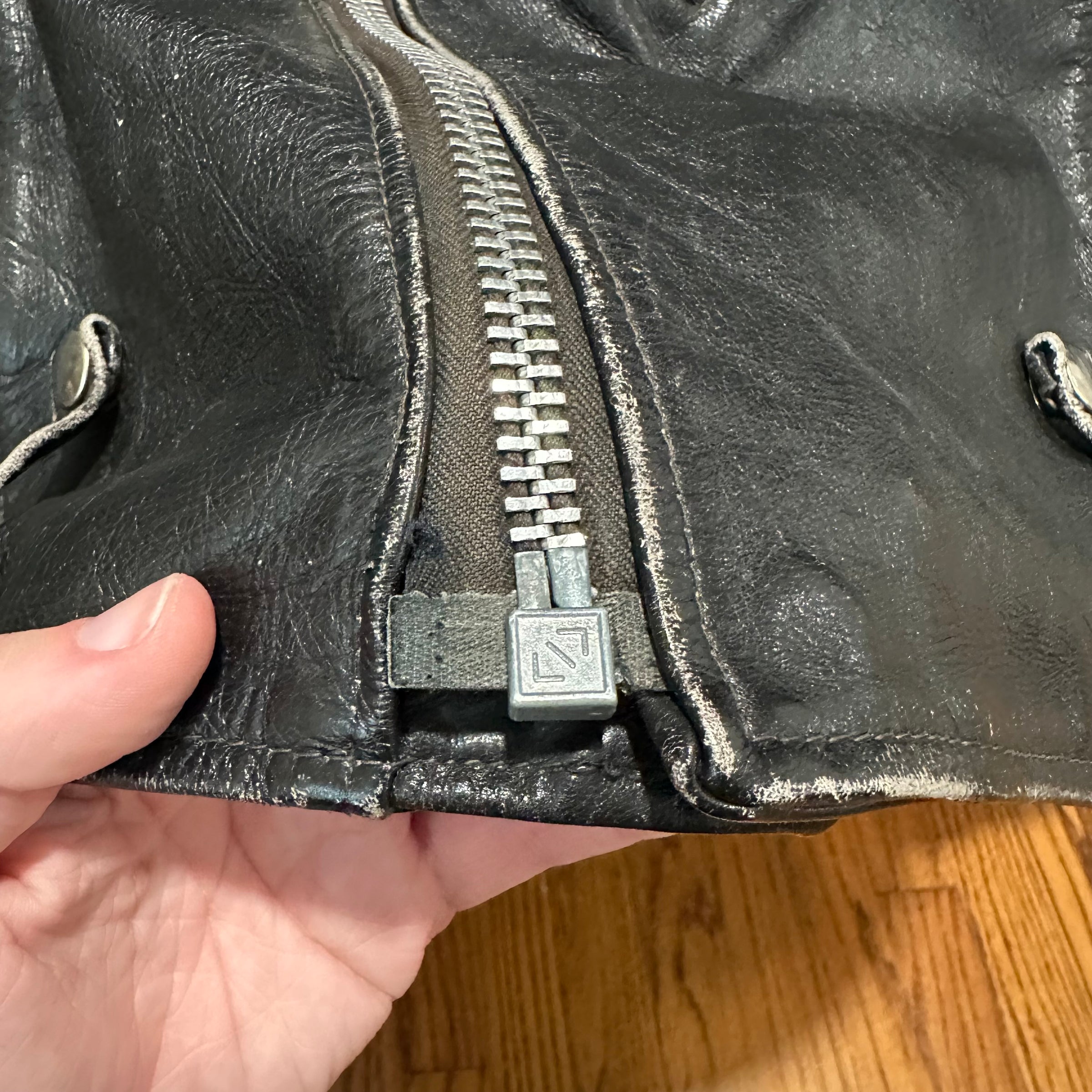 1960’s Harley Davidson Cycle Champ Leather Jacket Size 40