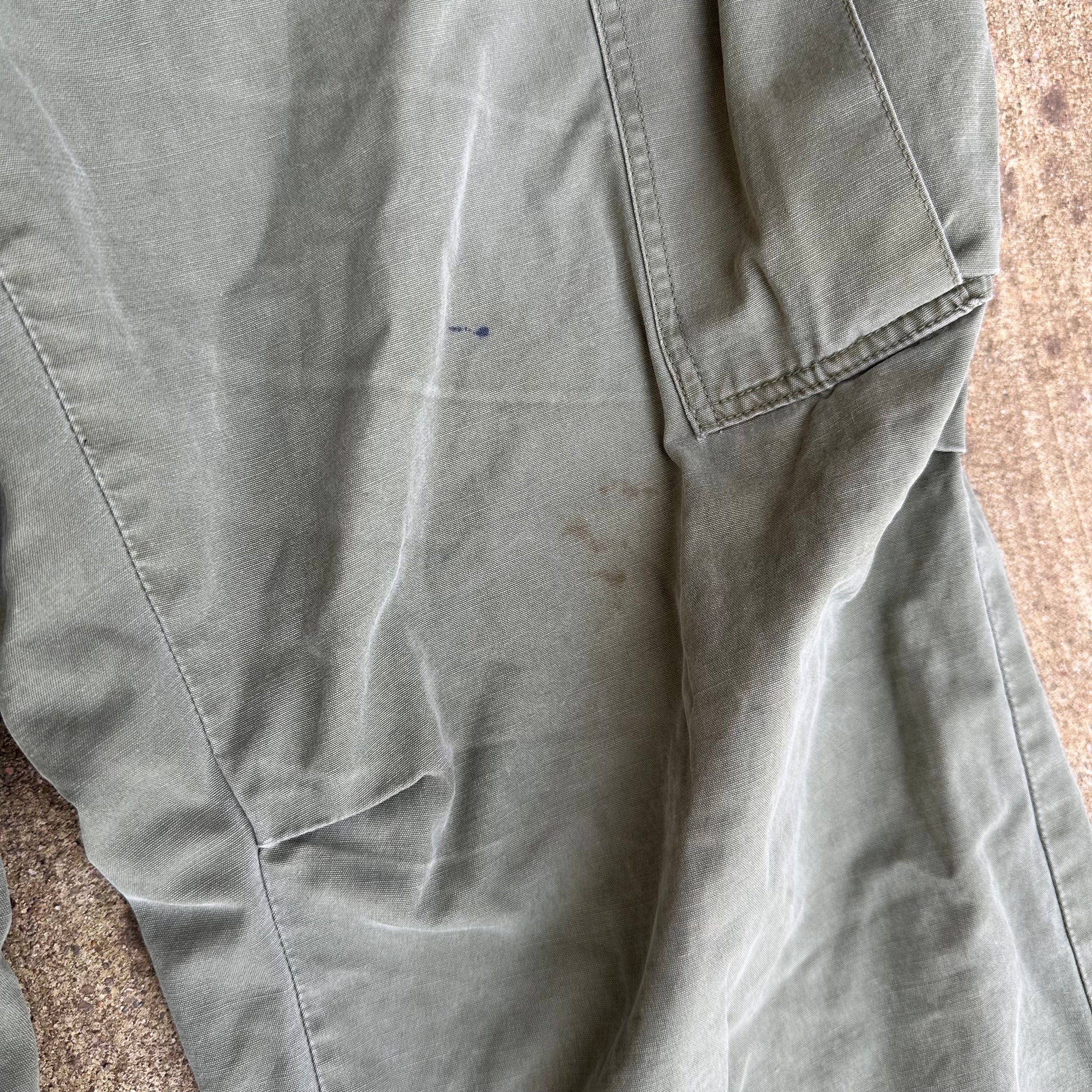 1960’s Vietnam War Poplin Jungle Pants Small Short