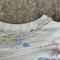 1950’s Thrashed Rockabilly Watersports T-Shirt 17.5” Chest