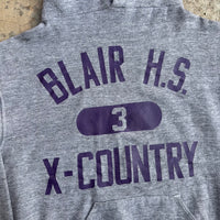 1970’s Russell Athletic Cross Country Hooded Sweatshirt Medium