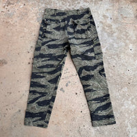 1960’s Vietnam War Silver Tiger Stripe Camo Pants 30” x 27”