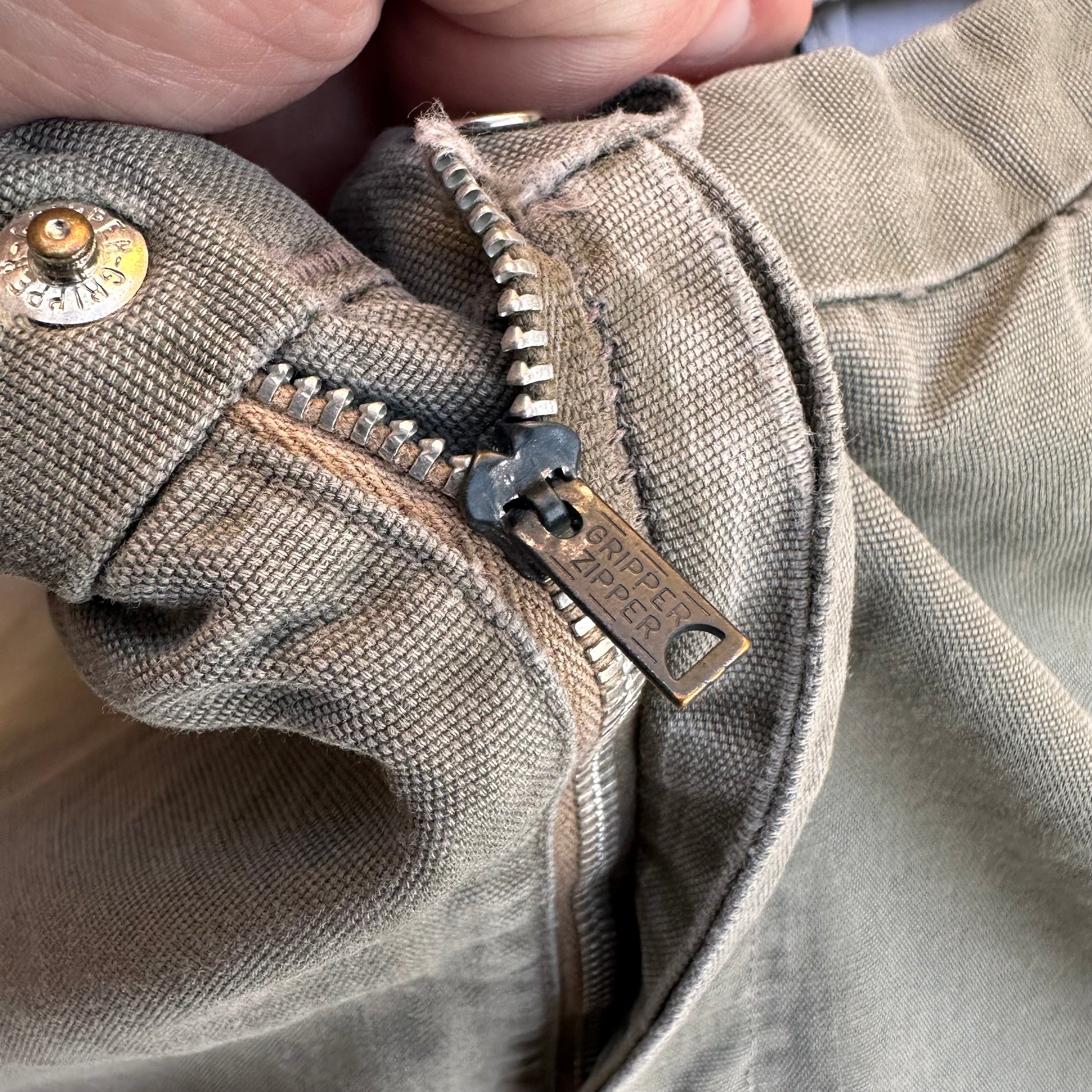 1940’s Levi’s Sportswear Grey Cotton Pants 30” x 31”