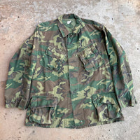 1960’s Vietnam War ERDL Camo Jungle Jacket Large Regular