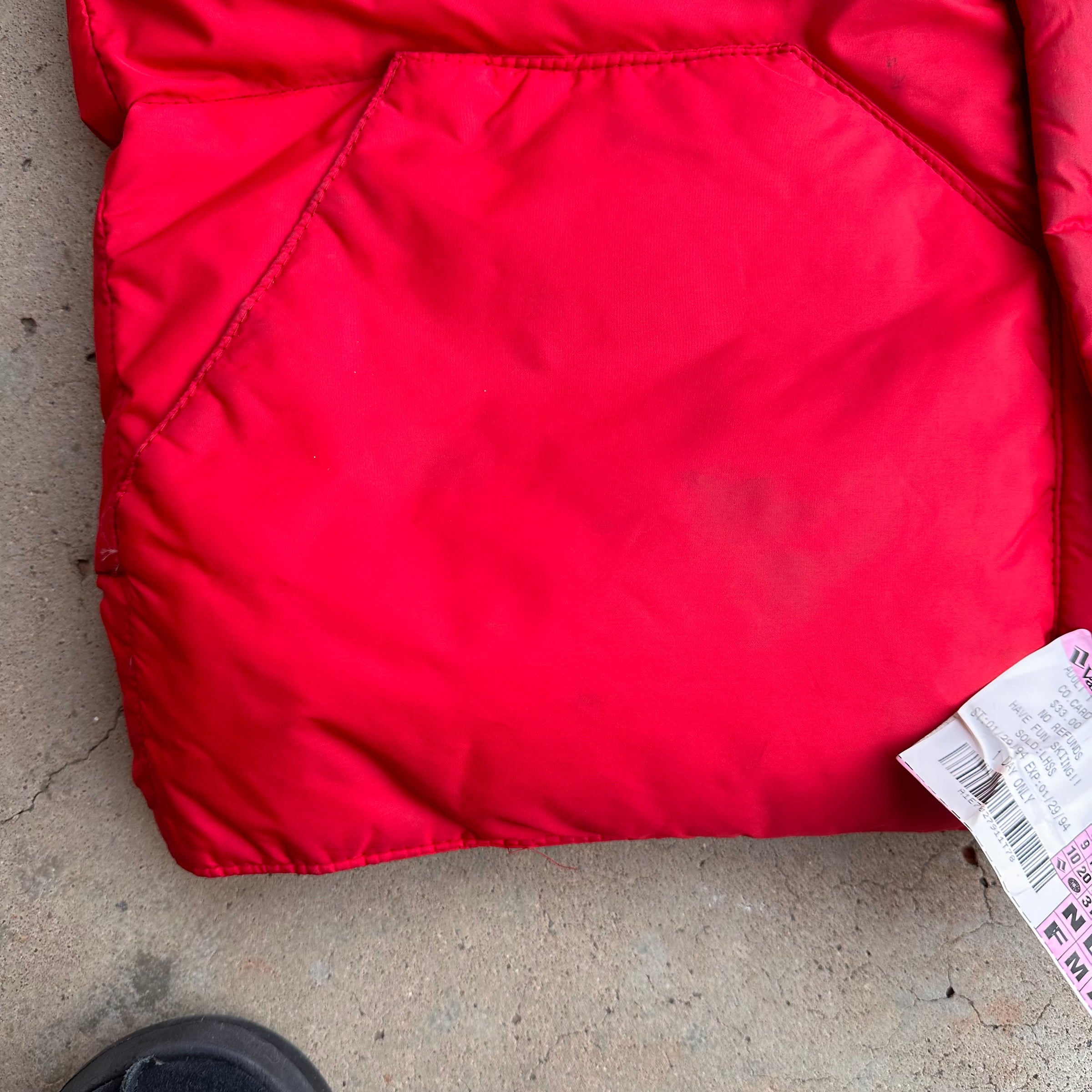 1980’s Tempco Goose Down Puffer Vest XL