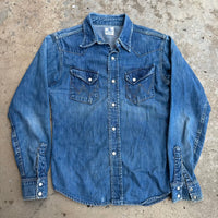 Late 40’s Wrangler Denim Shirt 18.5” Chest
