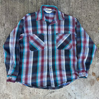 1980’s Big Mac St John’s Bay Plaid Cotton Flannel Shirt XL
