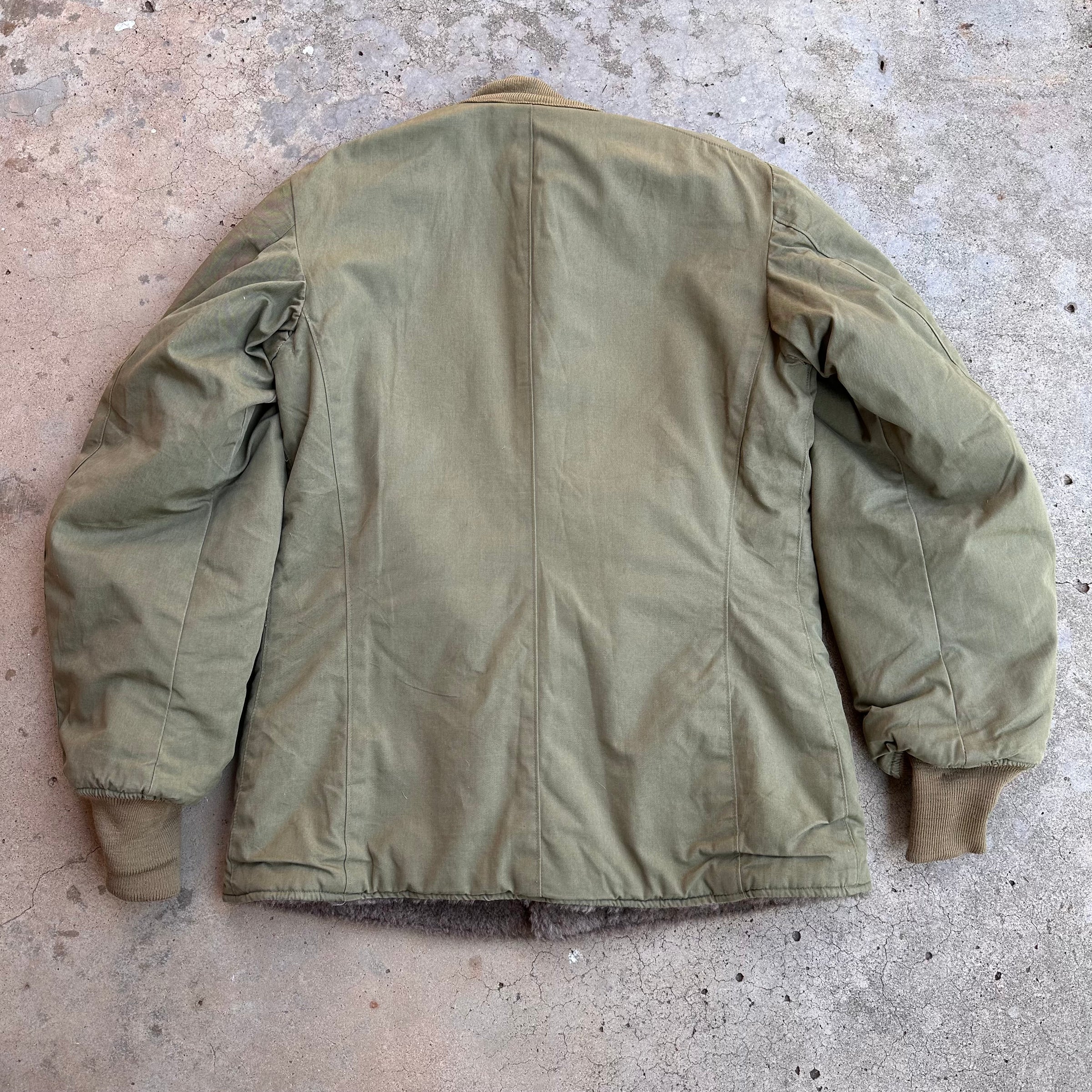 1940’s WWII Near Mint M-43 Pile Liner Jacket Size 36L