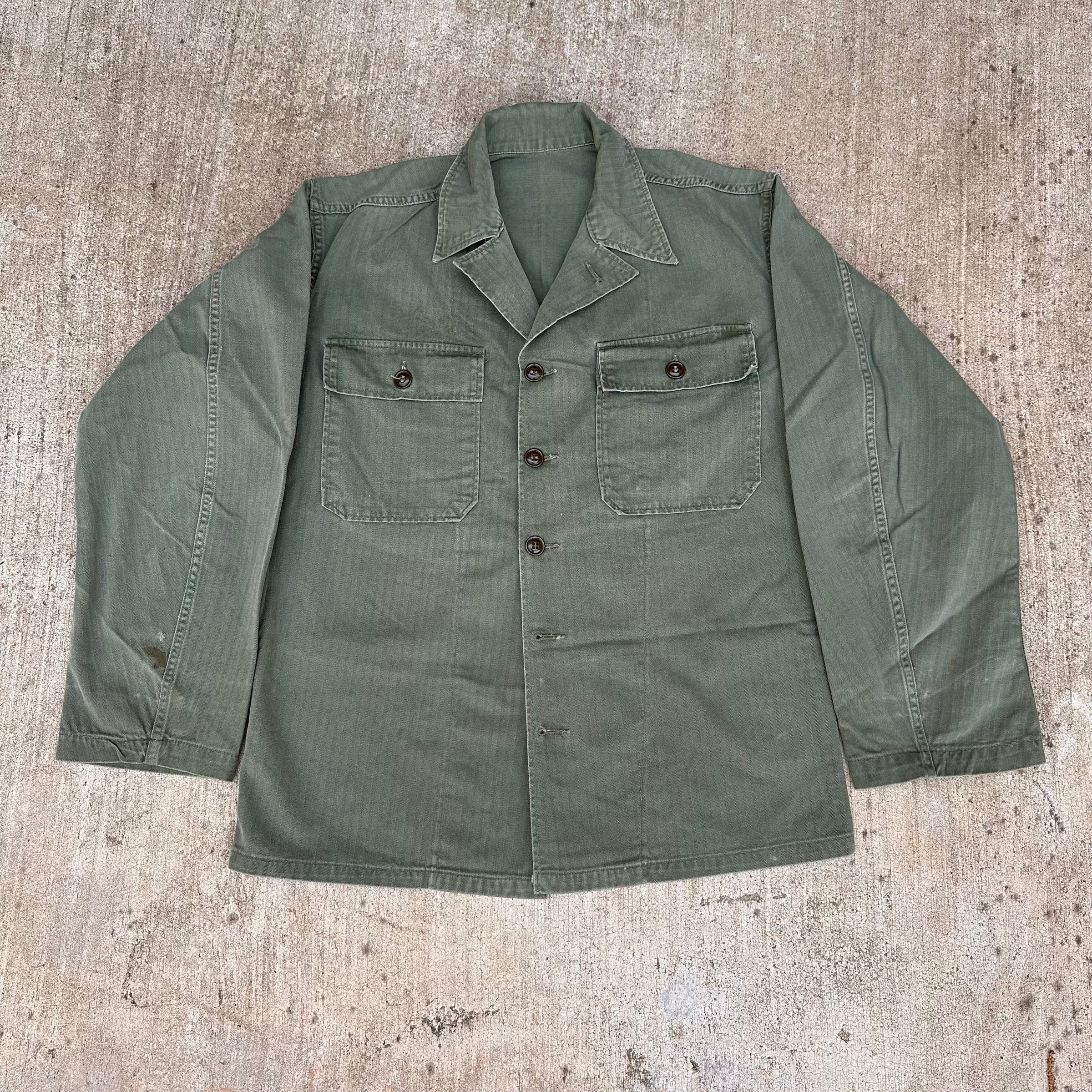 1950’s US Army M47 HBT Shirt Small