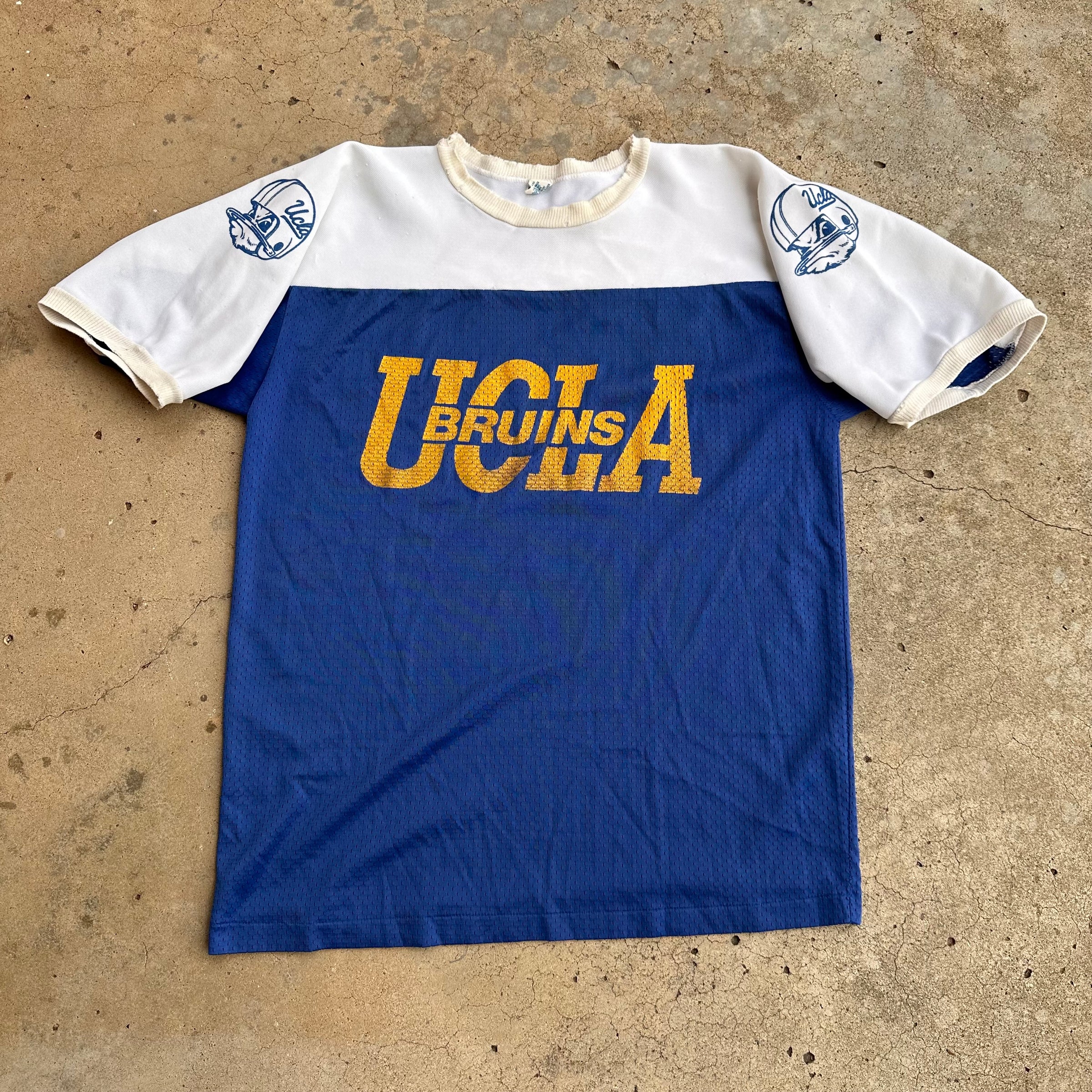1970’s UCLA Bruins Football Mesh Jersey T-Shirt Medium