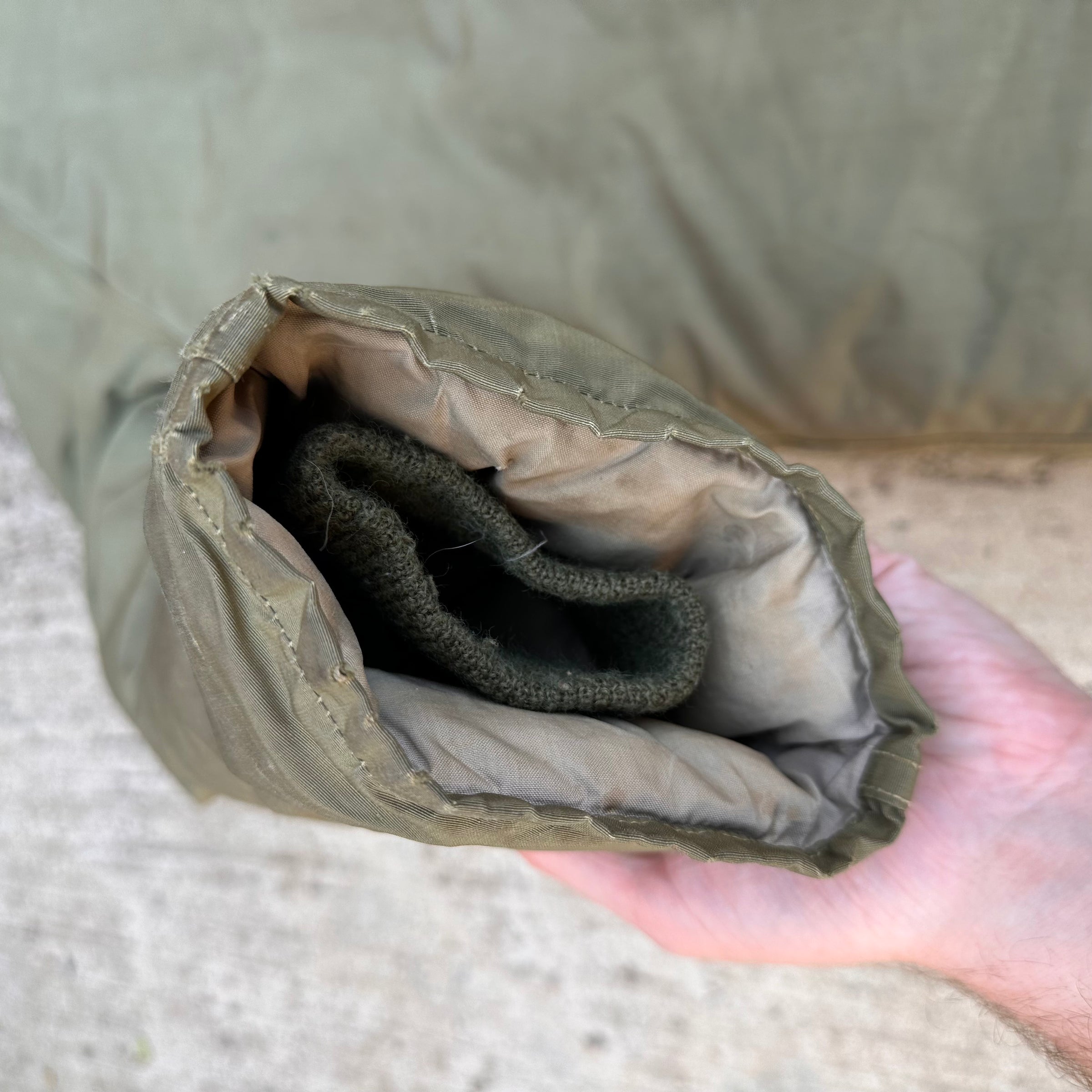 1960’s Eddie Bauer Bauer Down Quilted Puffer Jacket Large