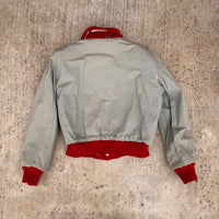 1960’s Hatchers Bulldog Patched Reversible Wool Varsity Jacket 25” Chest