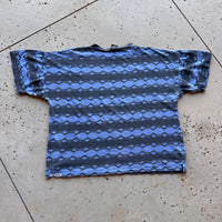 1980’s/90’s Skate Rags Striped T-Shirt Boxy XL